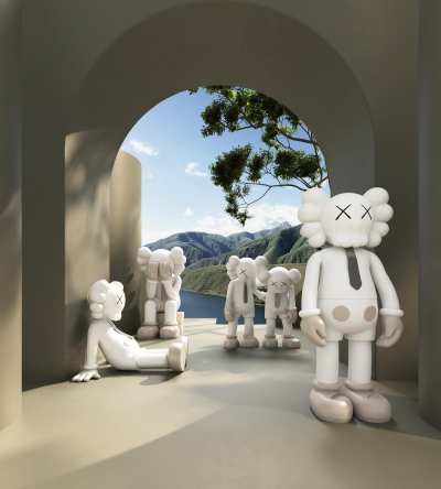 KAWS公仔3D模型下载